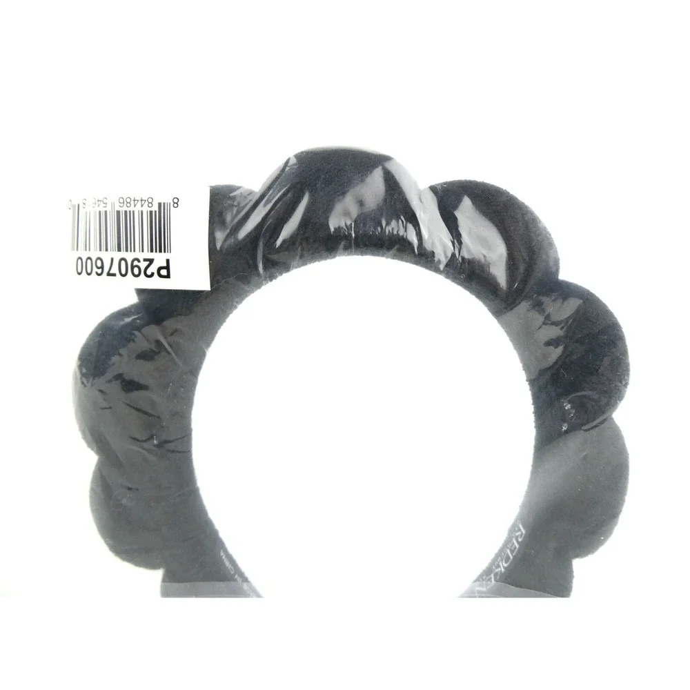 Redken Black Scalloped‎ Plush Headband - New